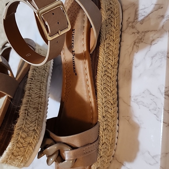 Pierre Dumas nude ankle strap sandals - Picture 5 of 8